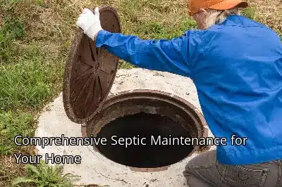 Comprehensive Septic Maintenance for Your Home
