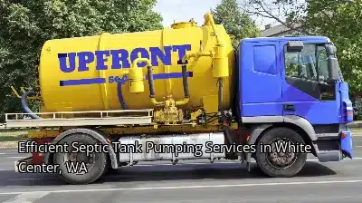 Efficient Septic Tank Pumping Services in White Center, WA