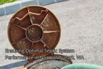 Ensuring Optimal Septic System Performance in Normandy Park, WA