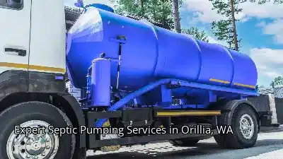 Expert Septic Pumping Services in Orillia, WA