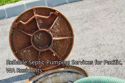 Reliable Septic Pumping Services for Pacific, WA Residents