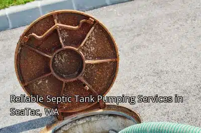 Reliable Septic Tank Pumping Services in SeaTac, WA