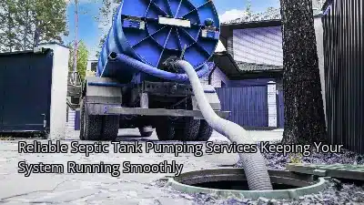 Reliable Septic Tank Pumping Services Keeping Your System Running Smoothly