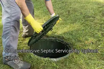 Comprehensive Septic Services by Upfront Septic