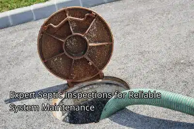 Expert Septic Inspections for Reliable System Maintenance