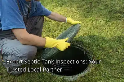 Expert Septic Tank Inspections: Your Trusted Local Partner