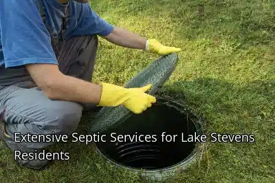Extensive Septic Services for Lake Stevens Residents