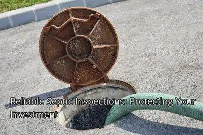 Reliable Septic Inspections: Protecting Your Investment