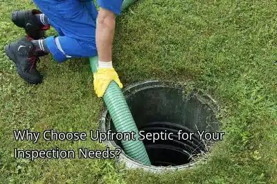 Why Choose Upfront Septic for Your Inspection Needs?