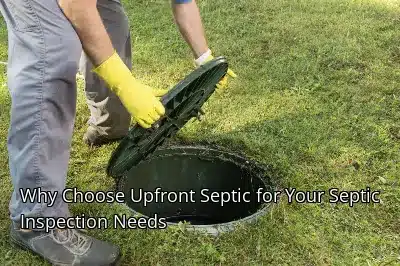 Why Choose Upfront Septic for Your Septic Inspection Needs